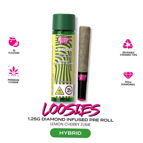 Bodega Boyz - Lemon Cherry Zlime - Loosie Hybrid Pre-roll - 1.25g