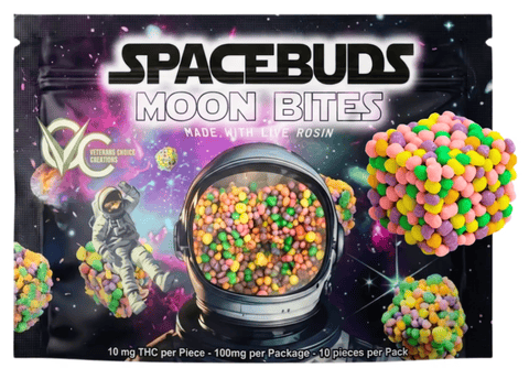 100mg | Live Rosin Moon Bites | Strawberry Slushie