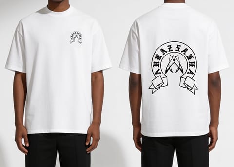 White T-Shirt - | Medium