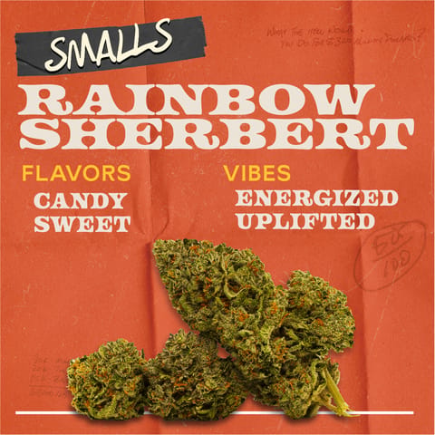 Rainbow Sherbert - 7g Smalls Flower