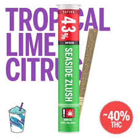 Seaside Zlush 1g Infused Preroll
