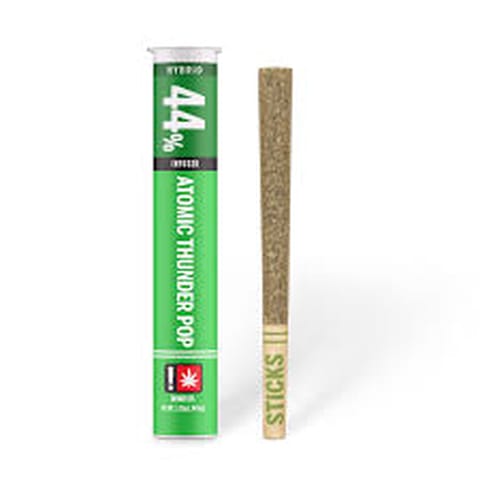 Atomic Thunder Pop 1g Infused Preroll