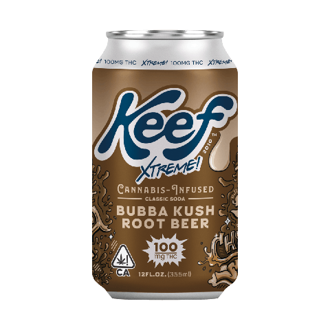 Keef | Bubba Kush Root Beer Xtreme | 100mg Soda