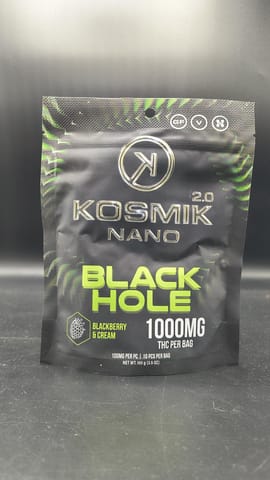 Kosmik - Black Hole Nano 1000mg Gummies (Blackberry & Cream)
