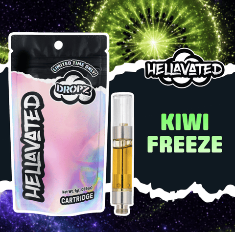 Kiwi Freeze | 1.0g Distillate Vape Cart