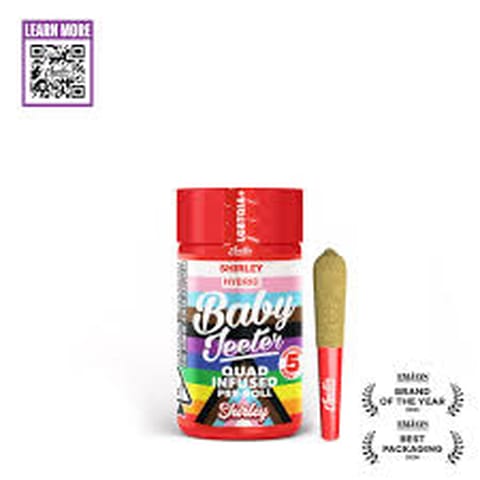 Shirley Temple 5 x .5g Quad Infused Pre-Roll Pack | Limited Edition - Baby Jeeter