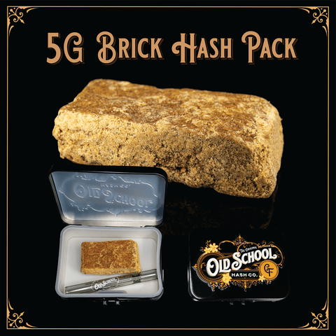 Moroccan Cream | 5g Brick Hash | Old School