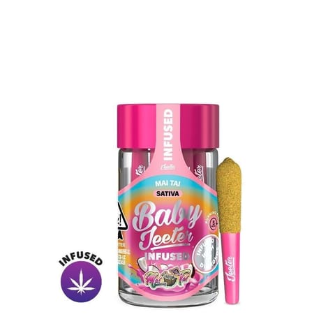 Infused Baby Jeeter 0.5G x 5 (2.5g) Preroll - Mai Tai - Mai Tai