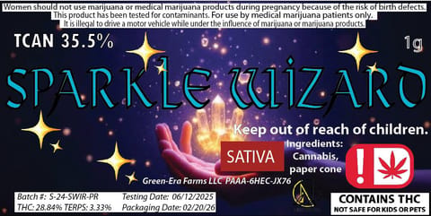 Nirvana | Pre-Roll | 1G - Sparkle Wizard