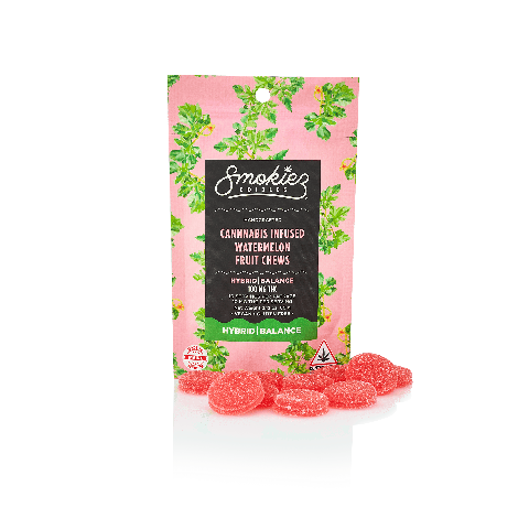 Sweet Watermelon Hybrid Fruit Chews by Smokiez | Golden Rookie