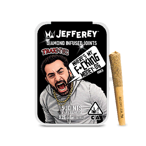 WEST COAST CURE - INFUSED PREROLL MULTIPACK - WHERES MY FCKING MONEY OG - 3.25G