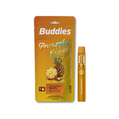 Pineapple Express 1g Flavored Disposable (Buddies)