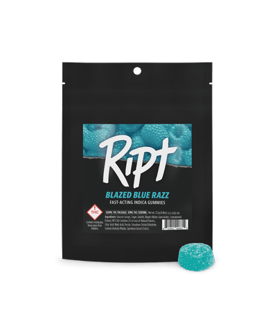Blazed Blue Razz - Gummies