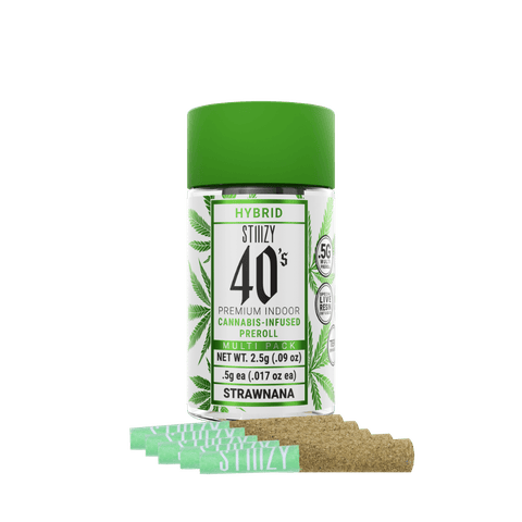 Strawnana - 2.5G - 40s Infused Pre Roll Pack