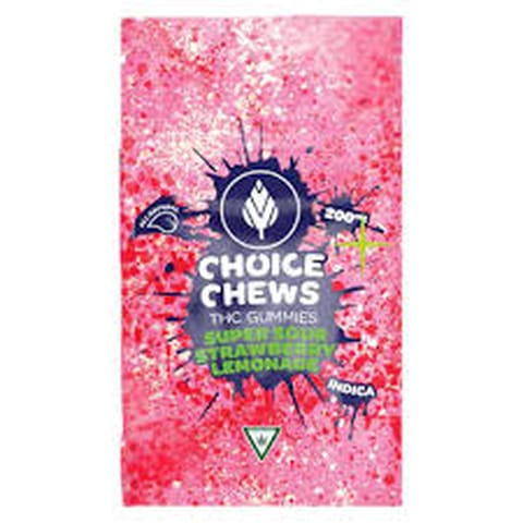 AU Choice Gummies 200mg - (Sour Strawberry Lemonade)