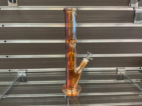 Brown Green Spear Bong