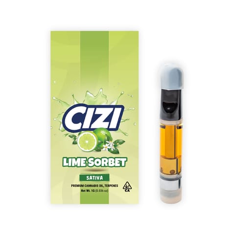 KB - CIZI - THC VAPE - LIME SORBET - 1G