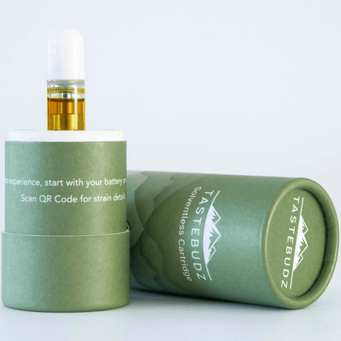 Tastebudz | Kush Mints | H | Live Rosin Cartridge | 1G