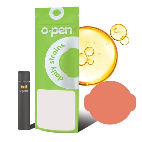 O.Pen Daily Strains All In One | Blackberry Kush 2g Med
