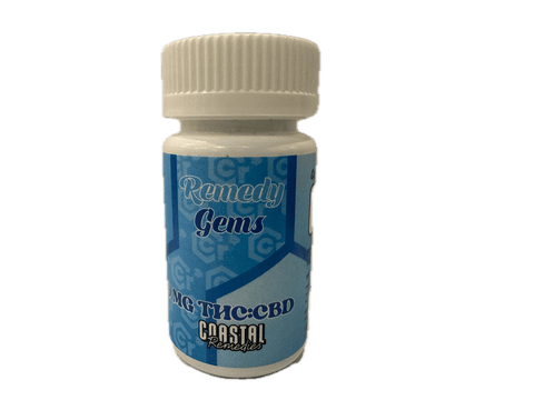 Coastal Remedies - Remedy Gems - 100MG THC:CBD 1:1