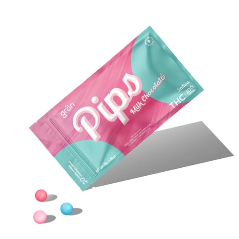 Gron Pips | Sativa Milk Chocolate 100mg