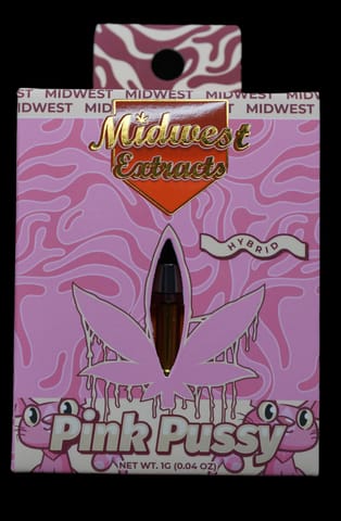 Midwest Extracts Pink Pussy 1G Cart