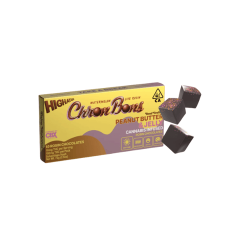 KB - HIGHATUS - SOLVENTLESS CHOCOLATE - CHRONBONS PEANUT BUTTER & JELLY - 100MG