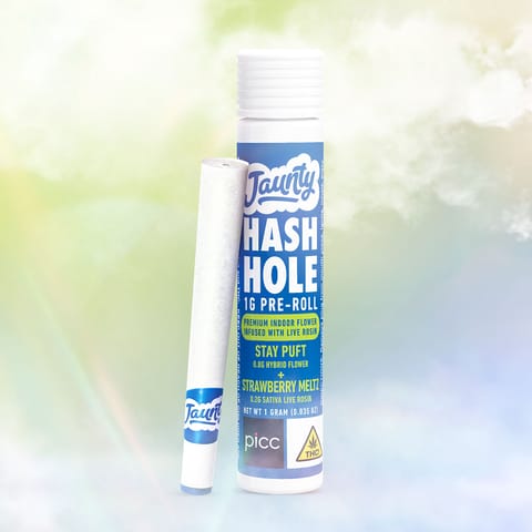 Jaunty - 1g Infused Hash Hole Preroll - Stay Puft
