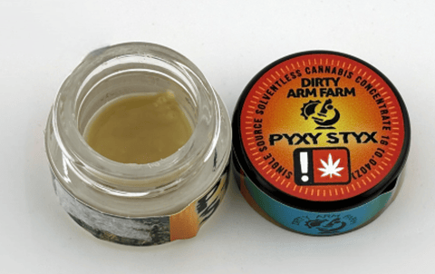 Pyxy Styx 1g Live Rosin Dab (Dirty Arm Farm)
