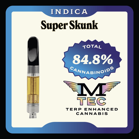 Super Skunk 1G Cured Resin Cartridge (Mule)