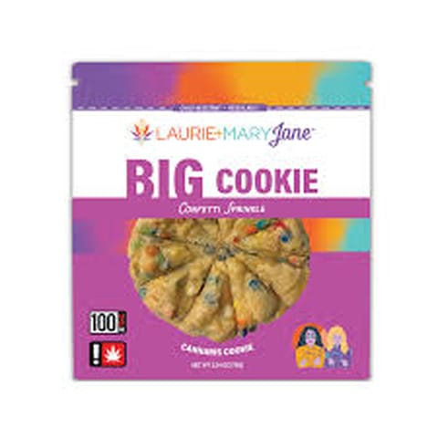 Confetti Sprinkle Big Cookie 100MG (Laurie + MaryJane)