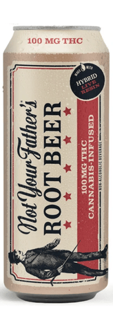 KB - NOT YOUR FATHERS - LIVE RESIN BEVERAGE - ROOT BEER - 100MG