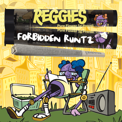 Reggie's 1g Preroll - Forbidden Runtz