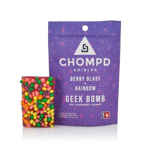 Berry Blast Rainbow Geek Bomb Gummy (Chomp'd)