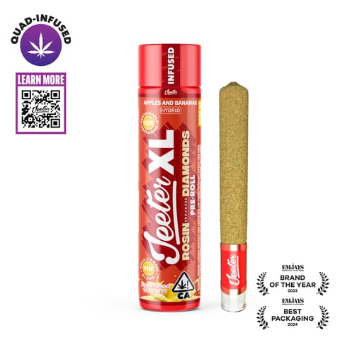 KB - JEETER - INFUSED PREROLL - QUADS APPLES & BANANAS - 2G