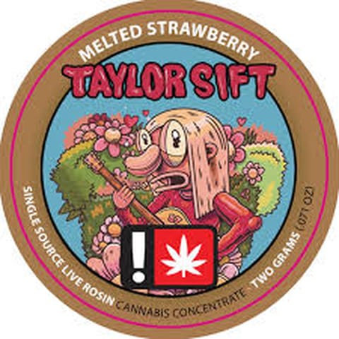 Taylor Sift - Melted Strawberry - 2g Live Rosin