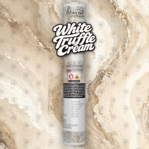 White Truffle Cream - 1g Pre-roll