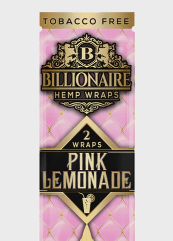 Billionaire Hemp Wraps 2PC - Pink Lemonade