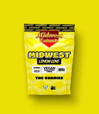 Lemon Love 200mg Gummies (Indica)
