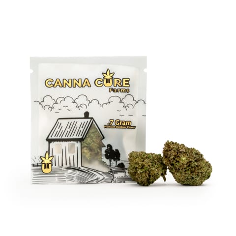 Canna Cure | Pineapple Express Dime Bag | Flower | 0.7g