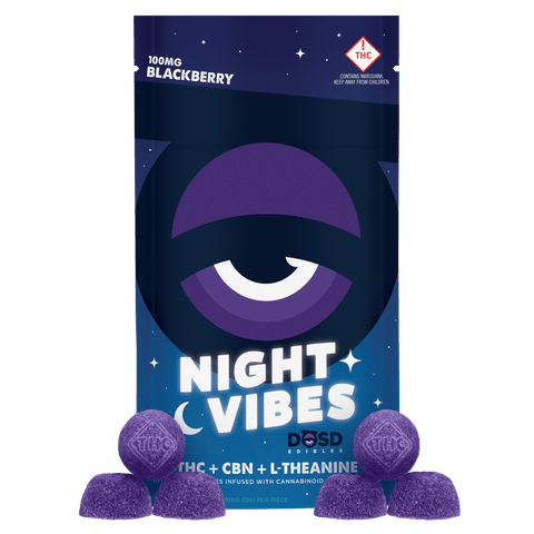 Blackberry Night Vibes CBN+ 100MG DOSD