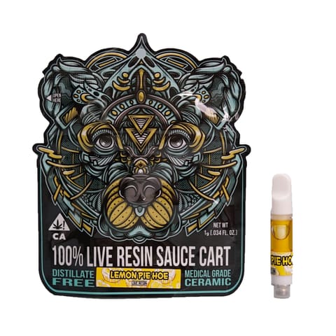 KB - BEAR LABS - LIVE RESIN VAPE - LEMON PIE HOE - 1G