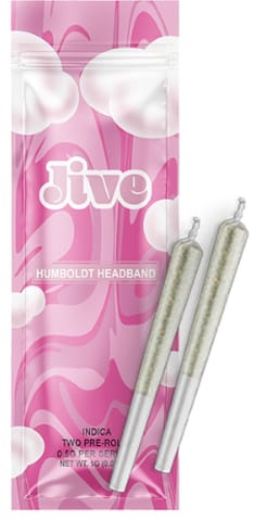 Jive Pre-Roll 2pk -Humboldt Headband - .5g/ea