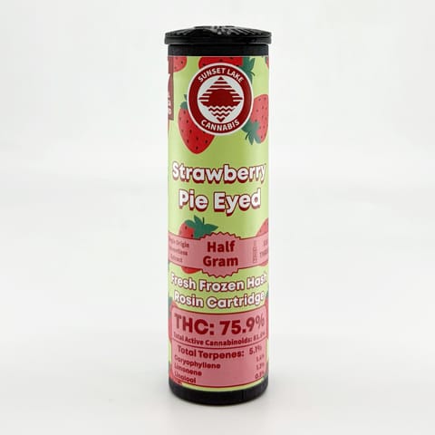 Strawberry Pie Eyed, .5g hash rosin cart