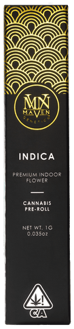 KB - MAVEN - INDOOR PREROLL - BLACK DIAMOND X - 1G