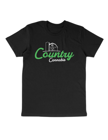 Country Black Tee - Large