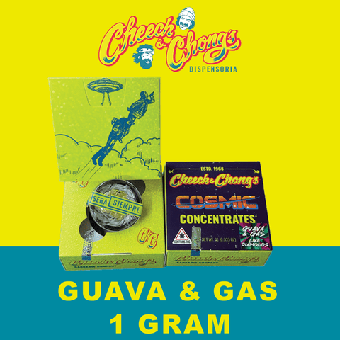 Cheech & Chong's Cosmic Concentrates Guava & Gas 1g Live Diamonds