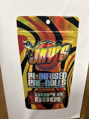 JAY's - 1g Infused PreRoll - SuperBoof - 14pk