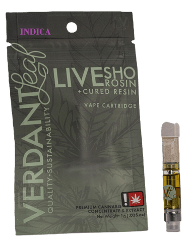 LIVE ROSIN + CURED RESIN CARTRIDGE | VIOLET MOON | INDICA | 1 GRAM | 510 THREAD
