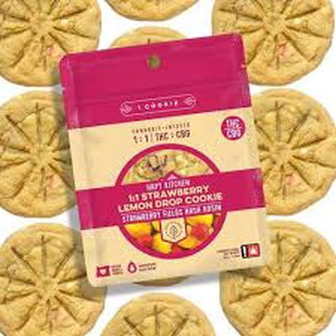 1:1 CBG Strawberry Lemon Cookie